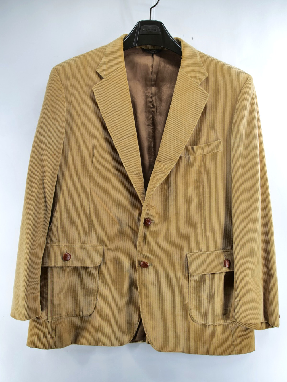 Vintage Levi's Sportswear 44R Corduroy Blazer Brown Elbow Patches